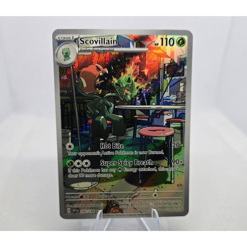 Scovillain 202 Pokemon Scarlet & Violet base set